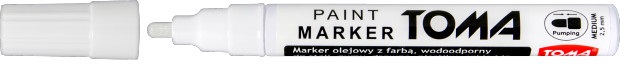 

Marker olejowy 2,5mm Toma To 440 Biały