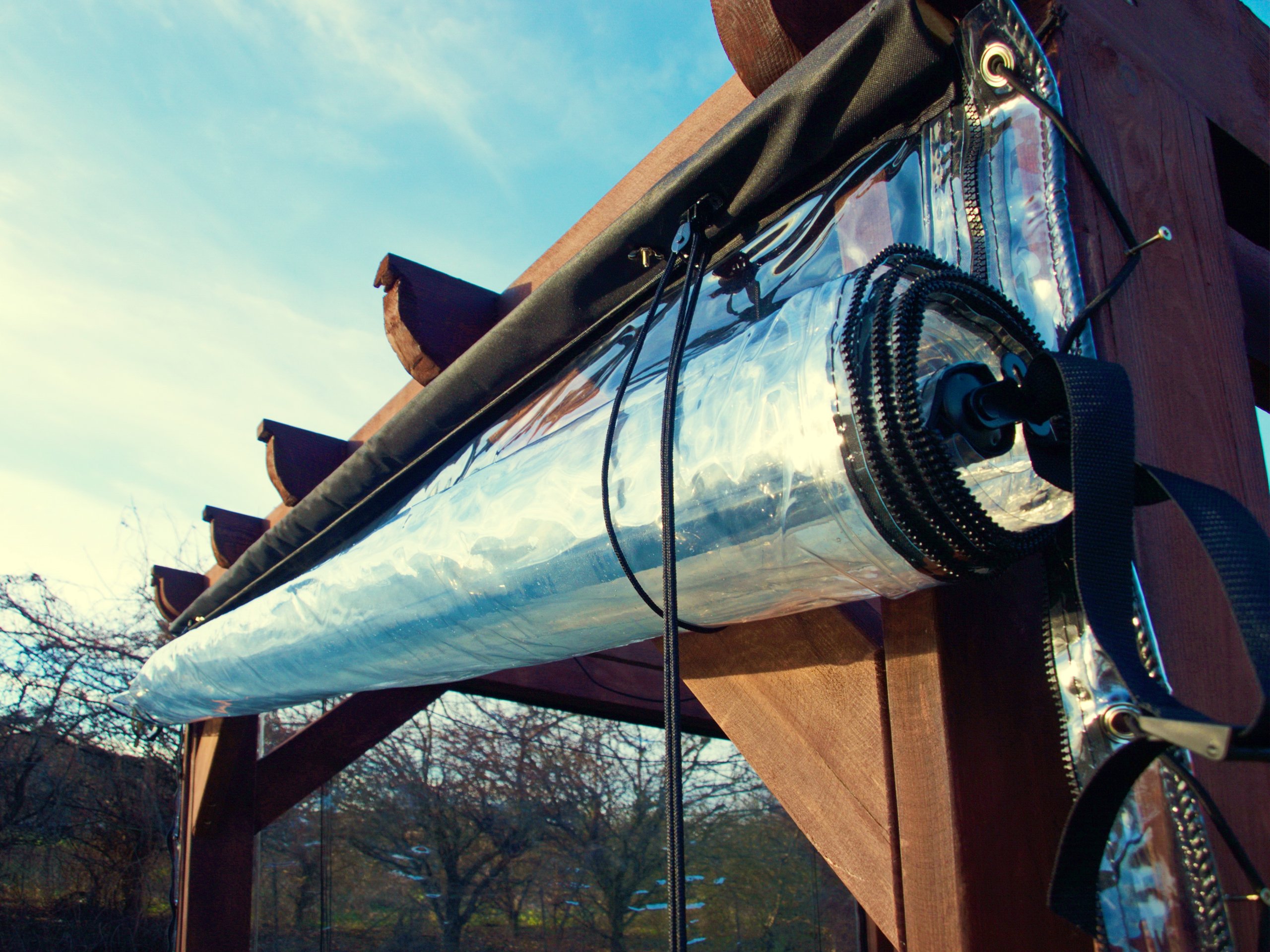 KOTARA FOLIOWA ROLOWANA PLANDEKA OSŁONA 210x240cm - 7034159455