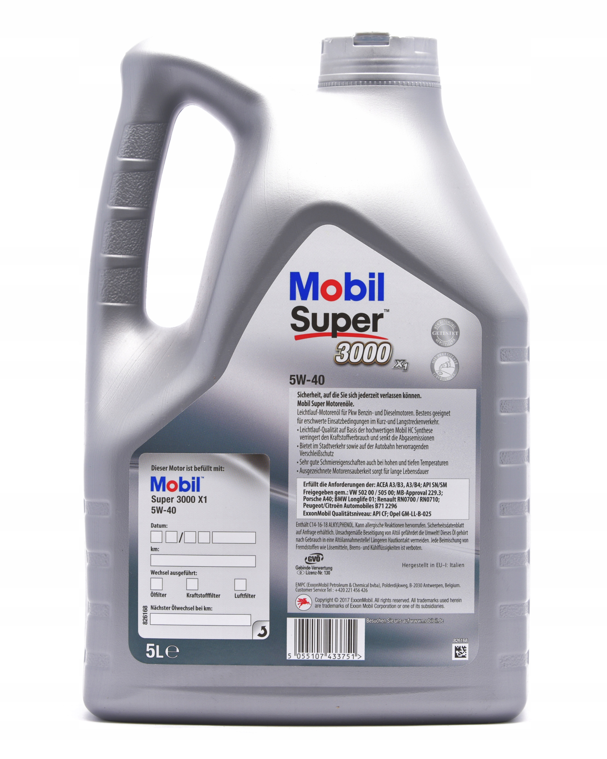 Mobil Super 3000 5W30 Sintético API SN ACEA C3 4Lts - Foto 12