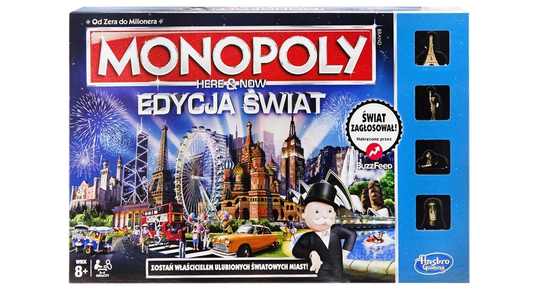 GRA MONOPOLY EDYCJA ŚWIAT B2348 WYS. 24H - 7202872297 - Oficjalne ...