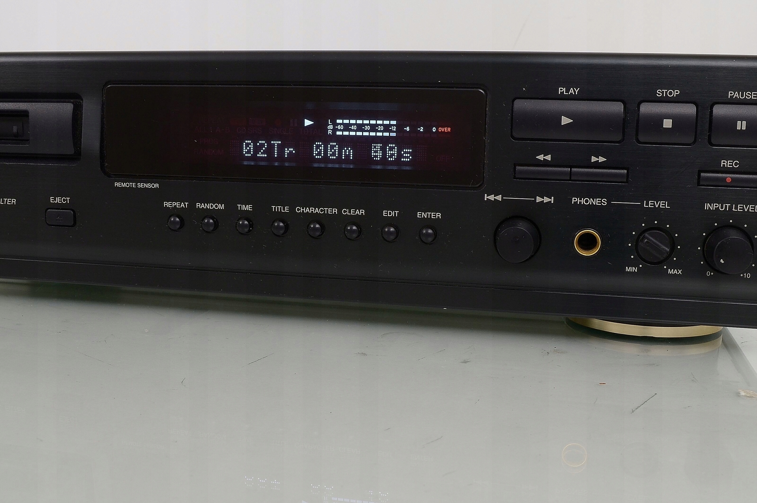 公認 DENON デノン DMD-1300 MDデッキ MDプレーヤー