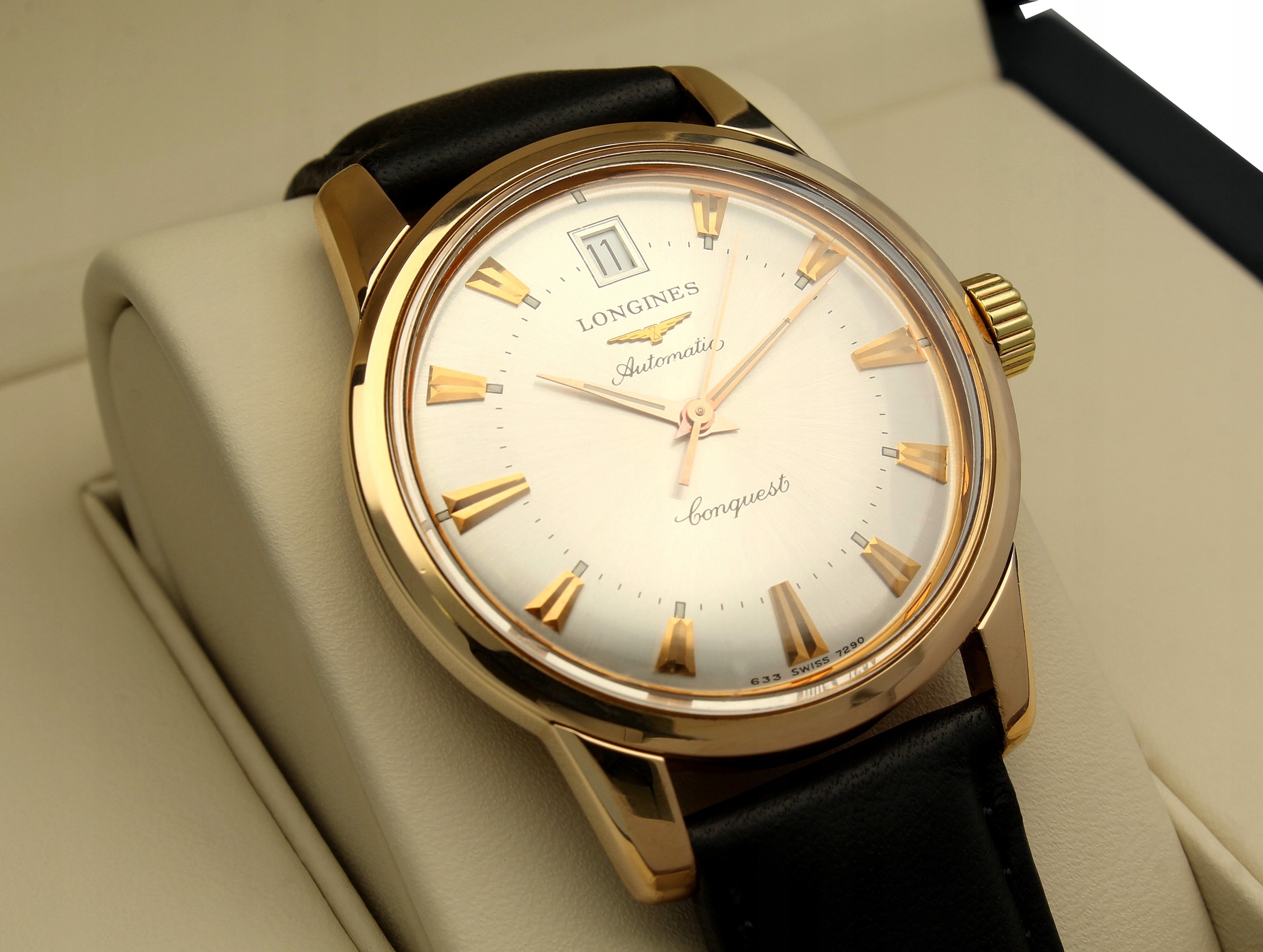 LONGINES CONQUEST HERITAGE AUTOMATIC GOLD 18 KT 7422998694