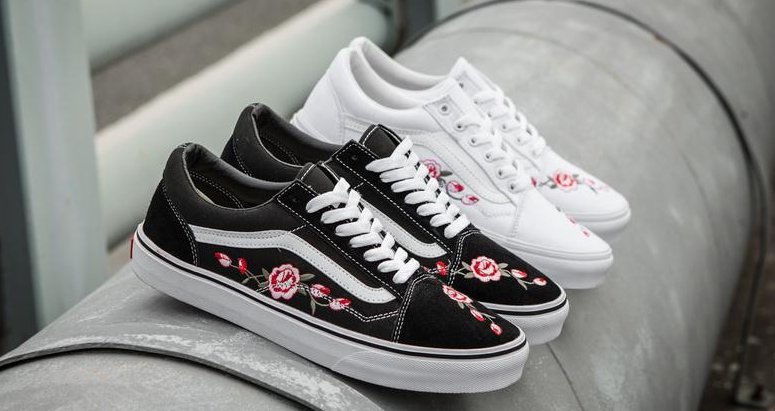 vans old school z rozami