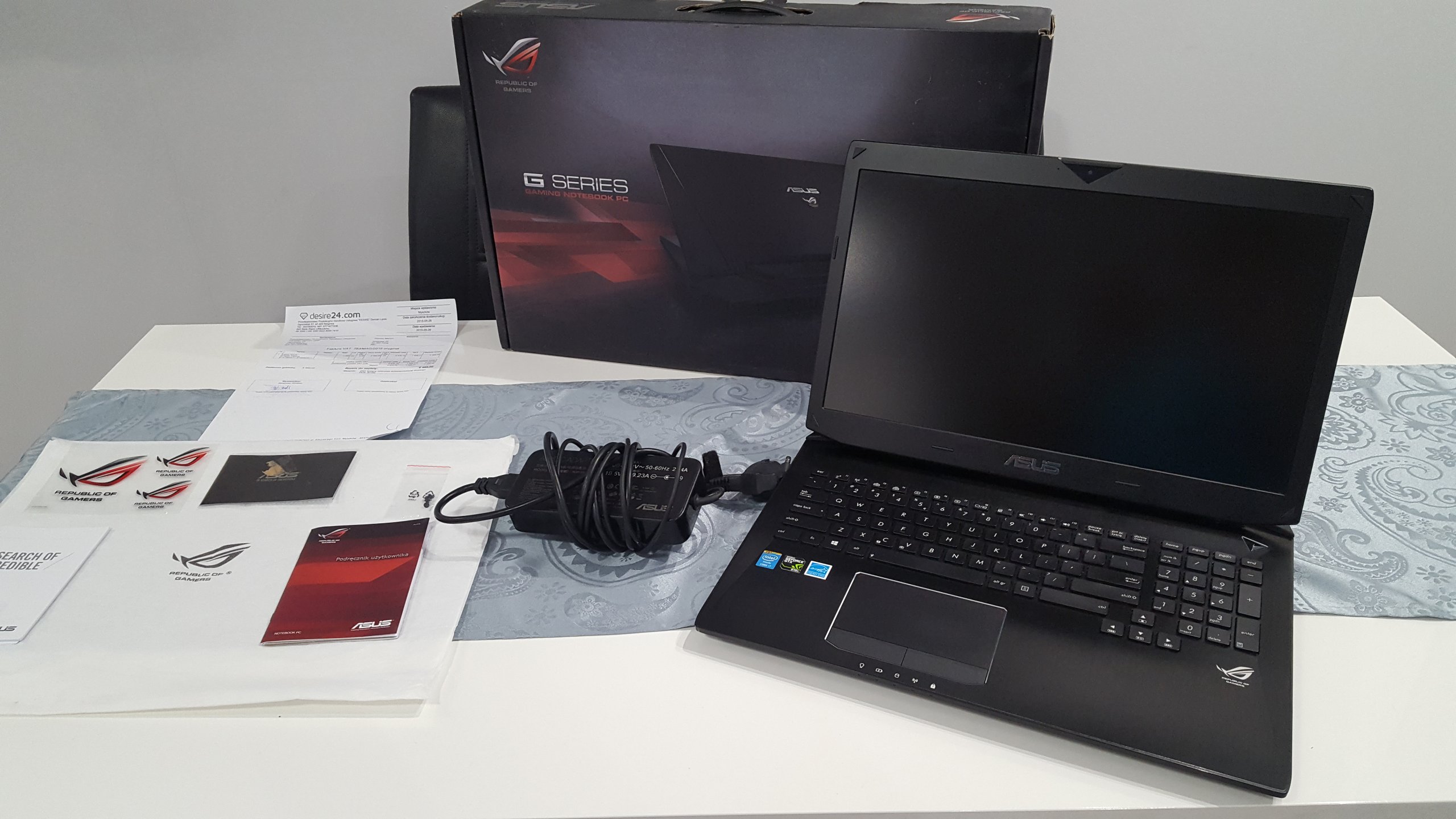 laptop gamingowy asus rog