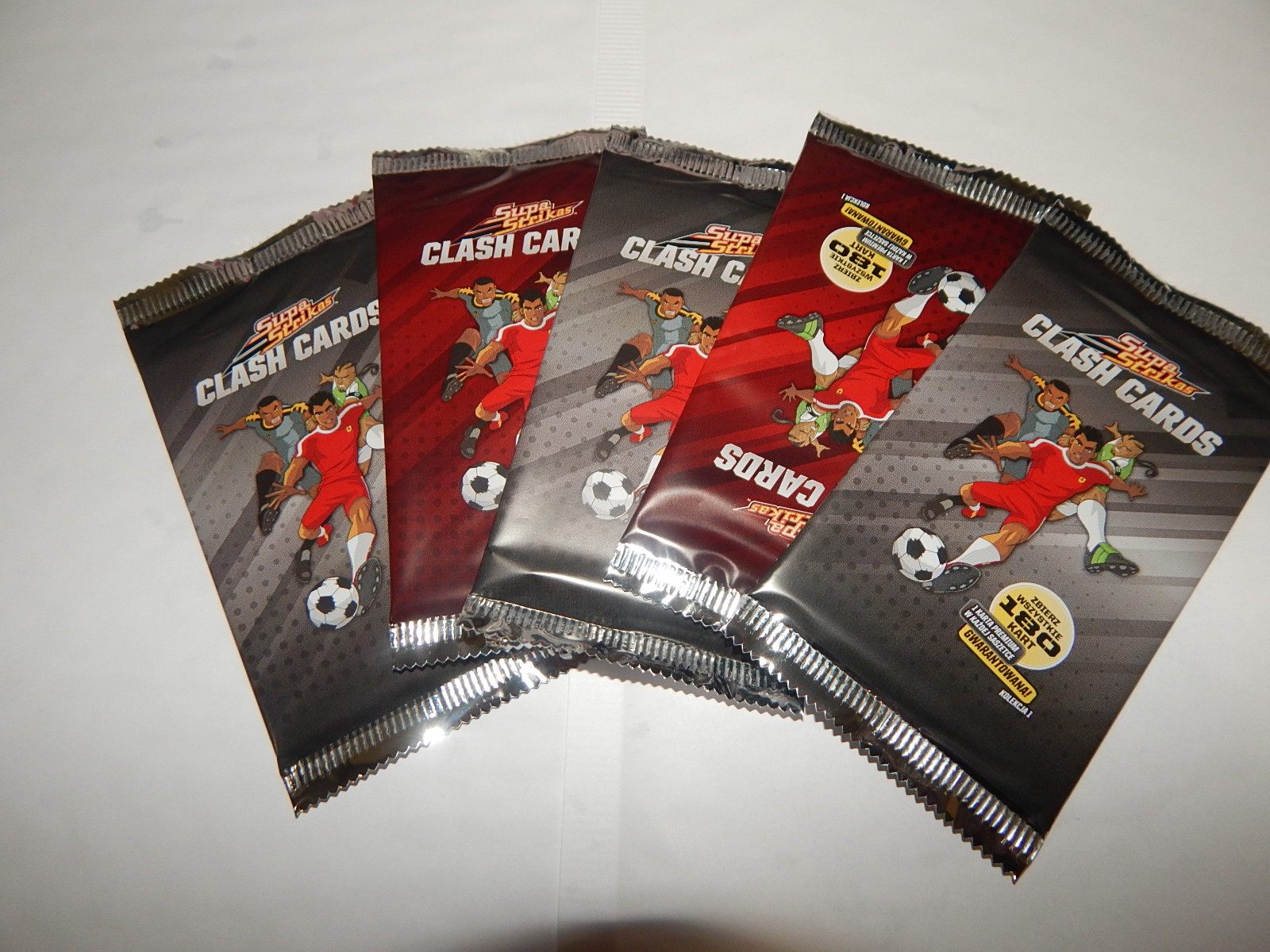 SUPA STRIKAS CLASH CARDS ZESTAW 5 PACZEK KART - 7091186310 - oficjalne ...