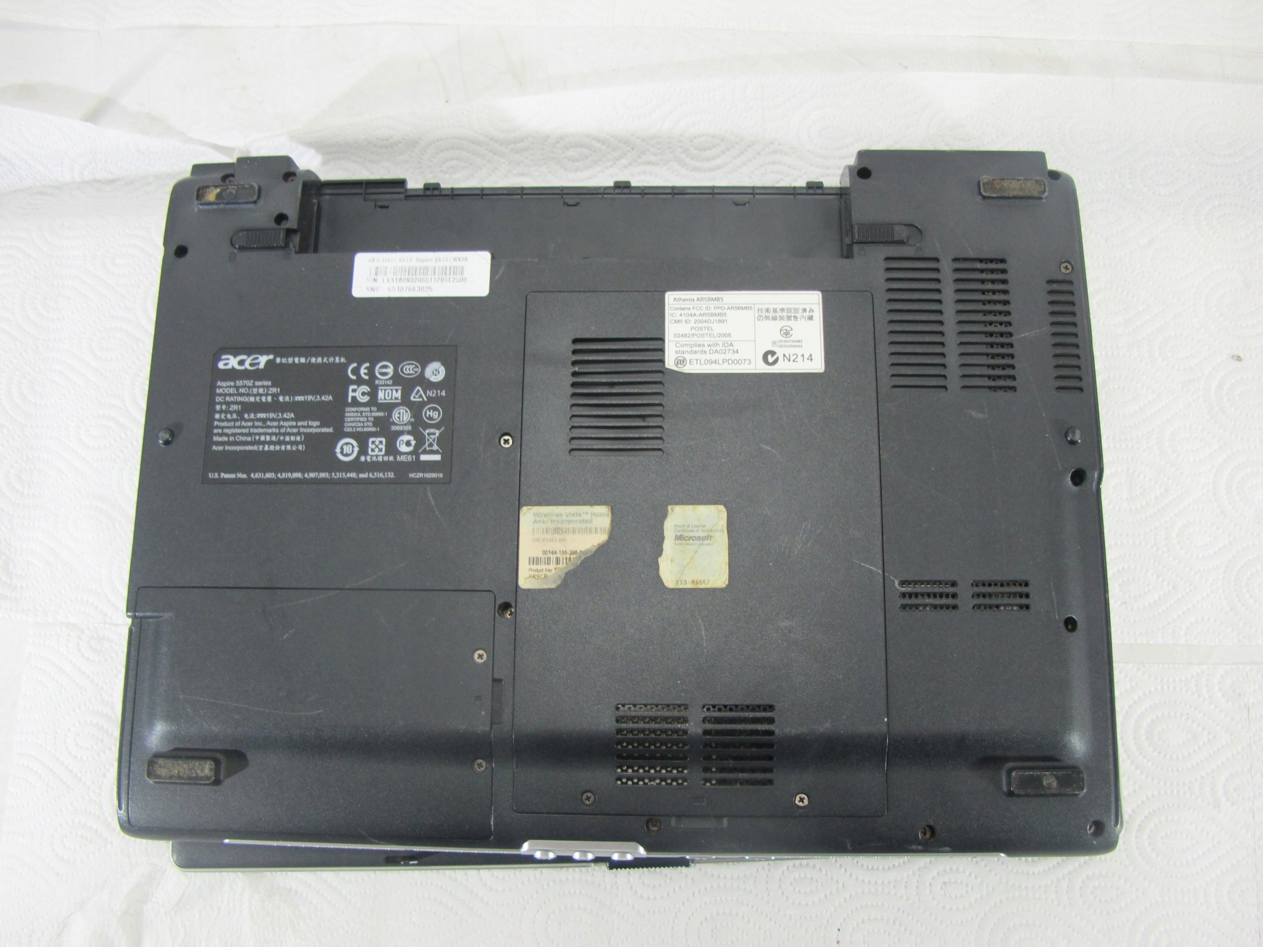 Acer aspire 5570z апгрейд