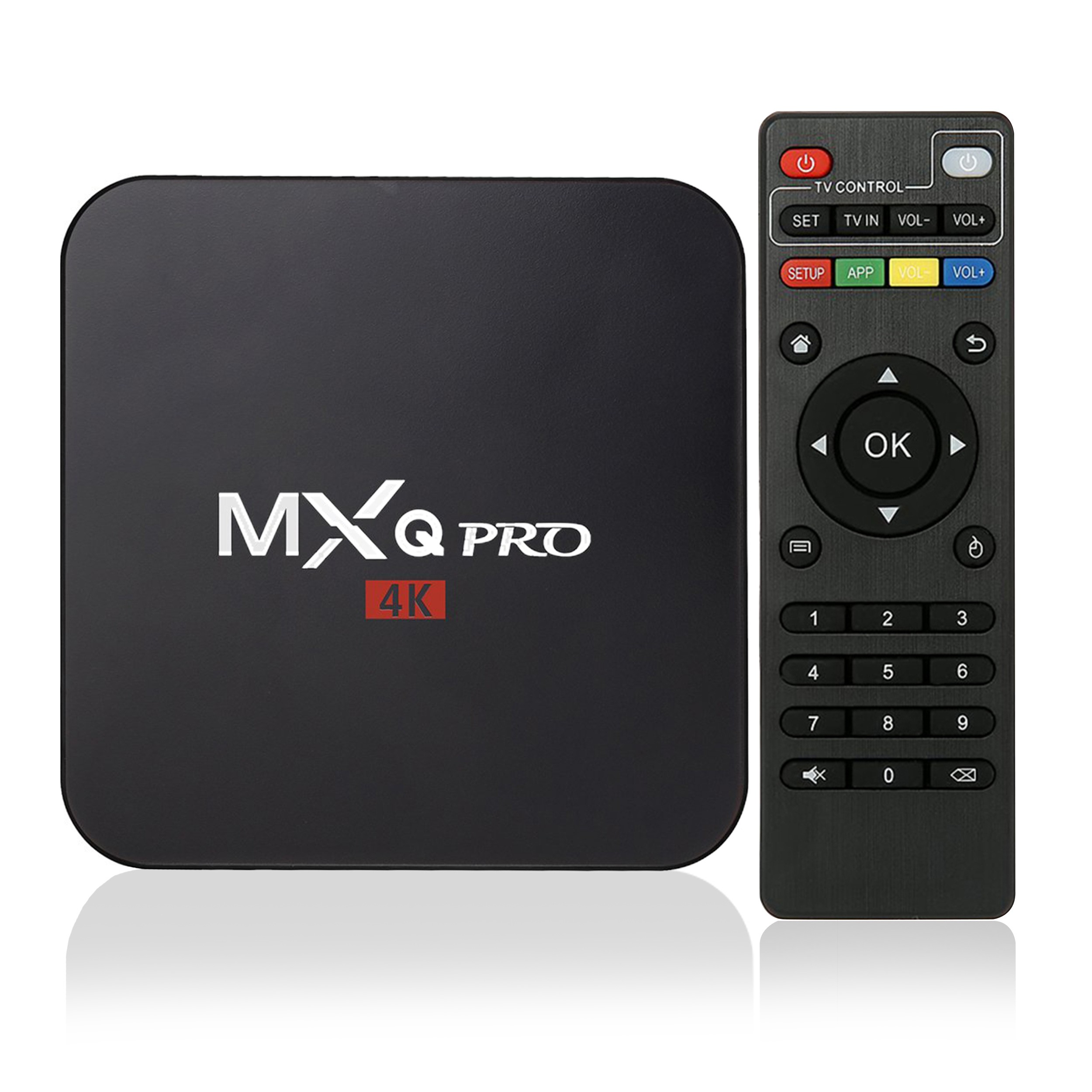 TV BOX MXQ PRO 1/8GB ANDROID 7 KODI SMART S905X 4K - 6882663183