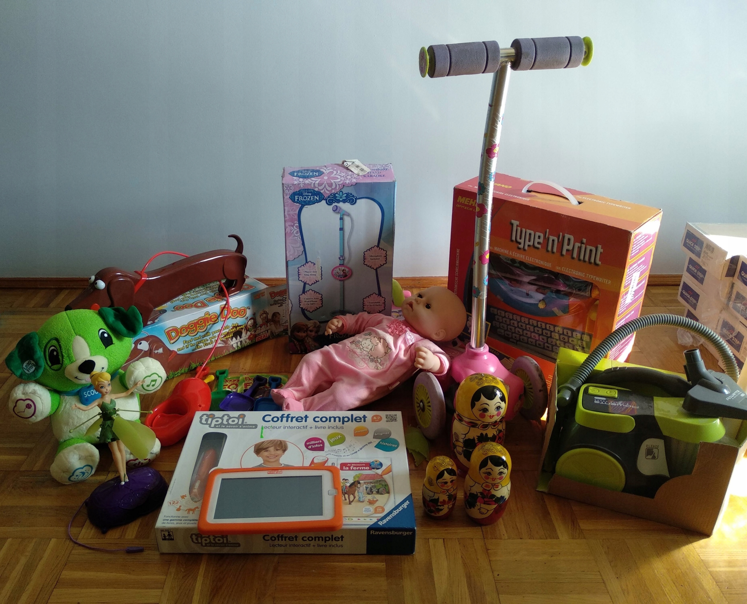 Zestaw Zabawek Hulajnoga Baby Annabell Kraina Lodu Zestaw Zabawek Hulajnoga Baby Annabell Kraina Lodu