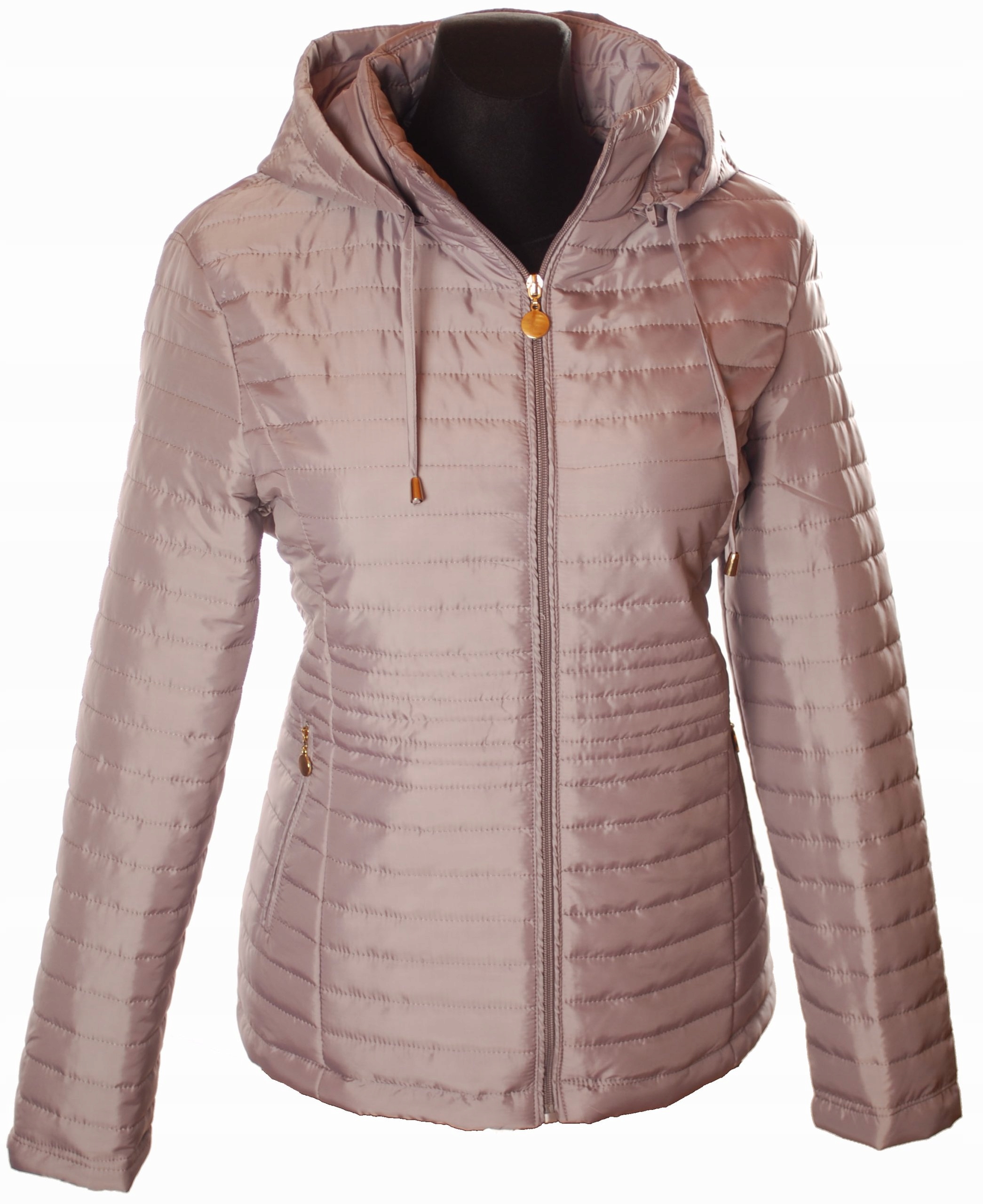 JESIEŃ! DAMSKA PIKOWANA KURTKA! DUŻE ROZMIARY! 2XL - 7502059143