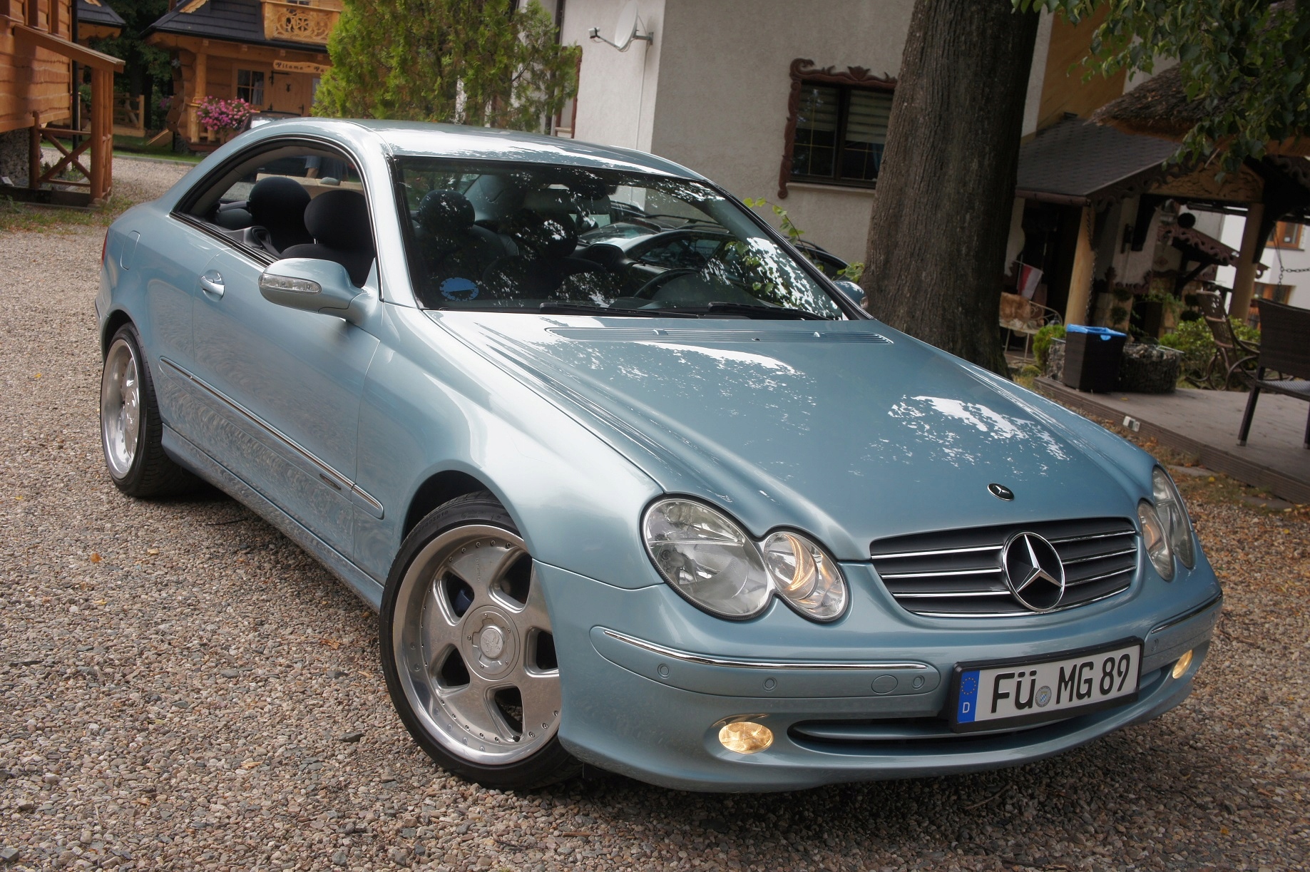 MERCEDES CLK 200 Kompressor , AVANTGARDE ,ICE BLUE