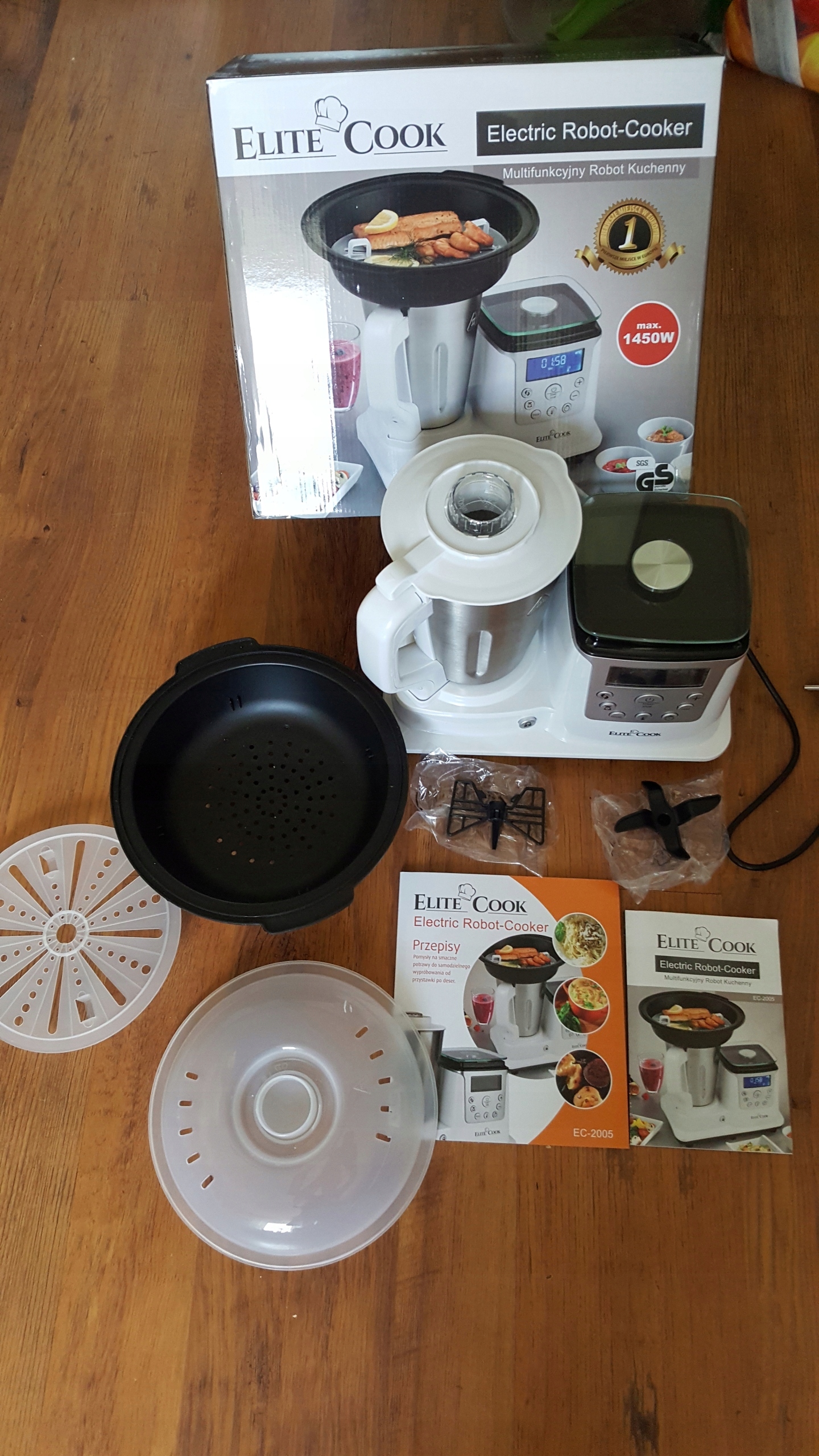 ROBOT KUCHENNY MULTICOOKER "ELITE COOK" 7554800721 oficjalne