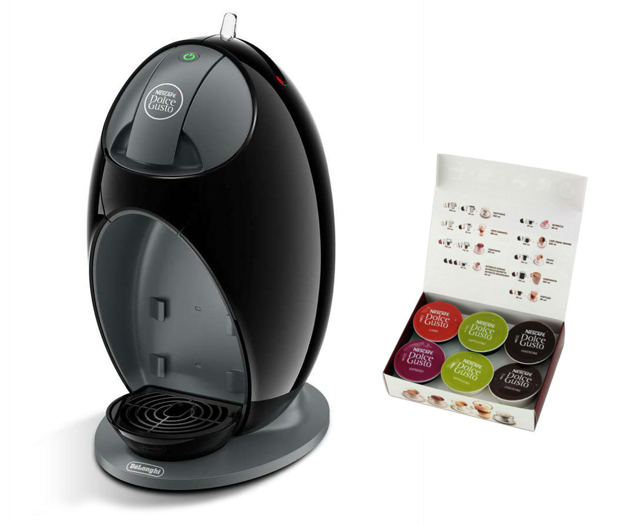 DeLonghi Dolce Gusto Jovia CZARNY EDG250.W GRATIS 7313972068