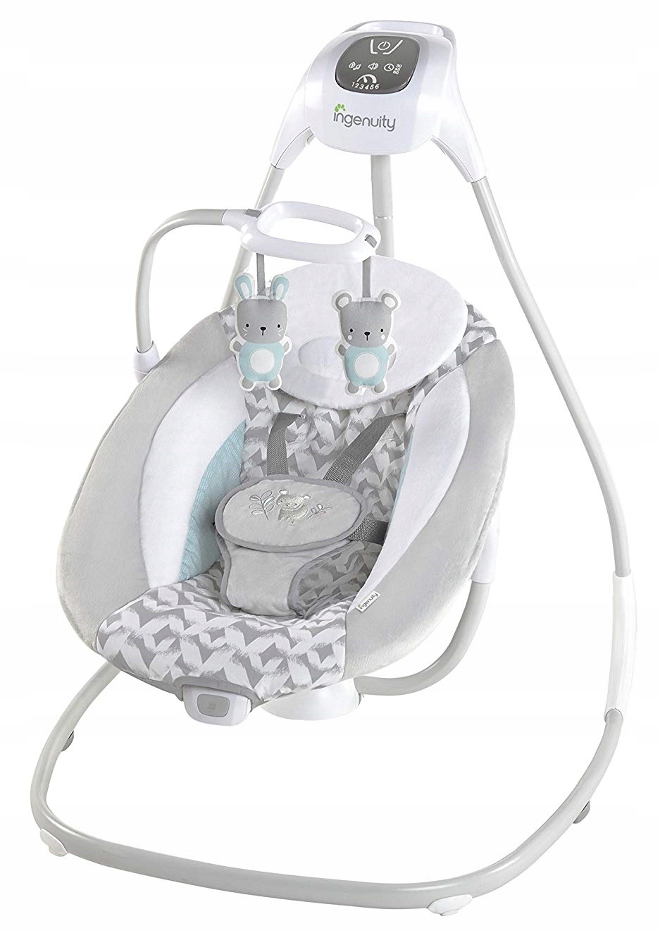 Качели Bright starts ingenuity INLIGHTEN cradling Swing & Rocker