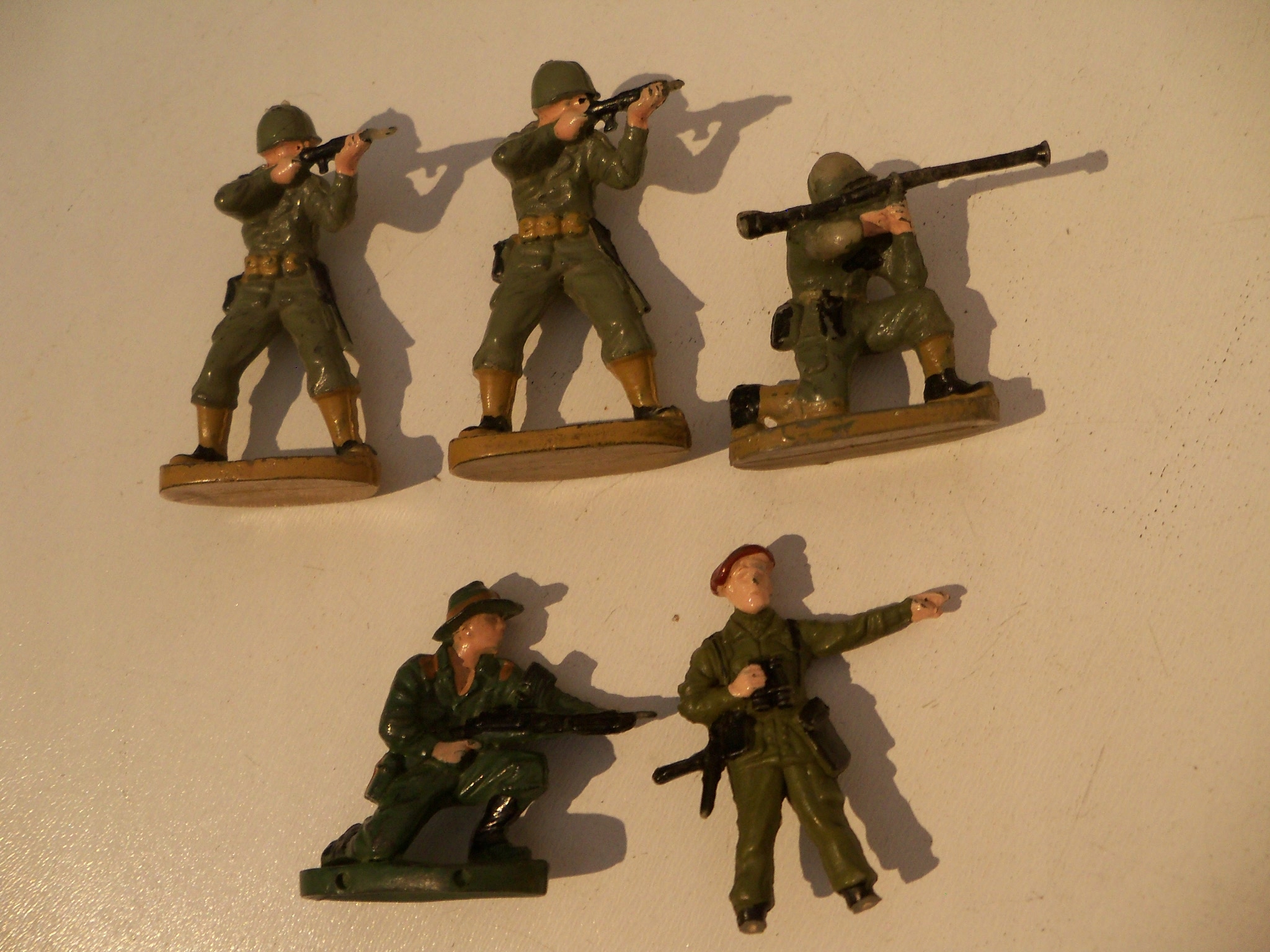 Stare Zabawki Figurki żołnierzyki Z Prl Polecam