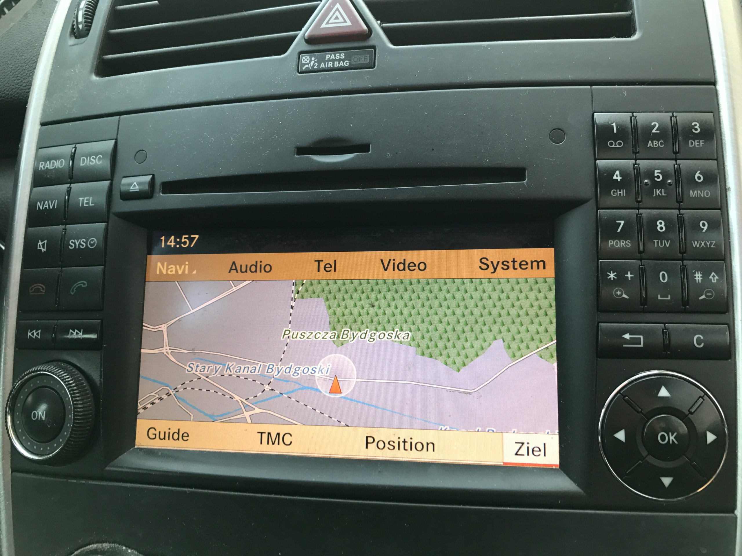 Antena Radiowa Mercedes B Klasa Desky