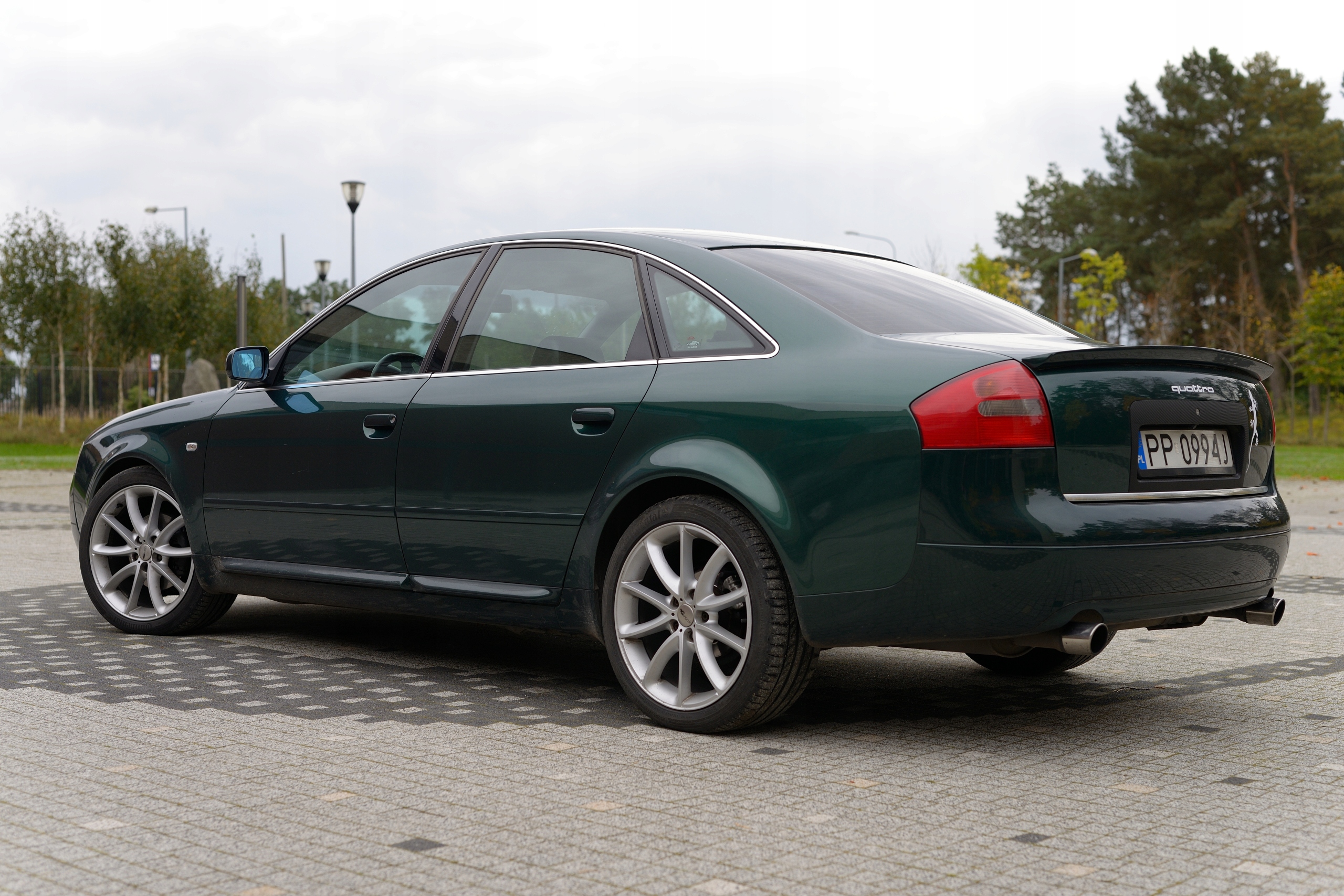 Audi a6 c5 выхлоп