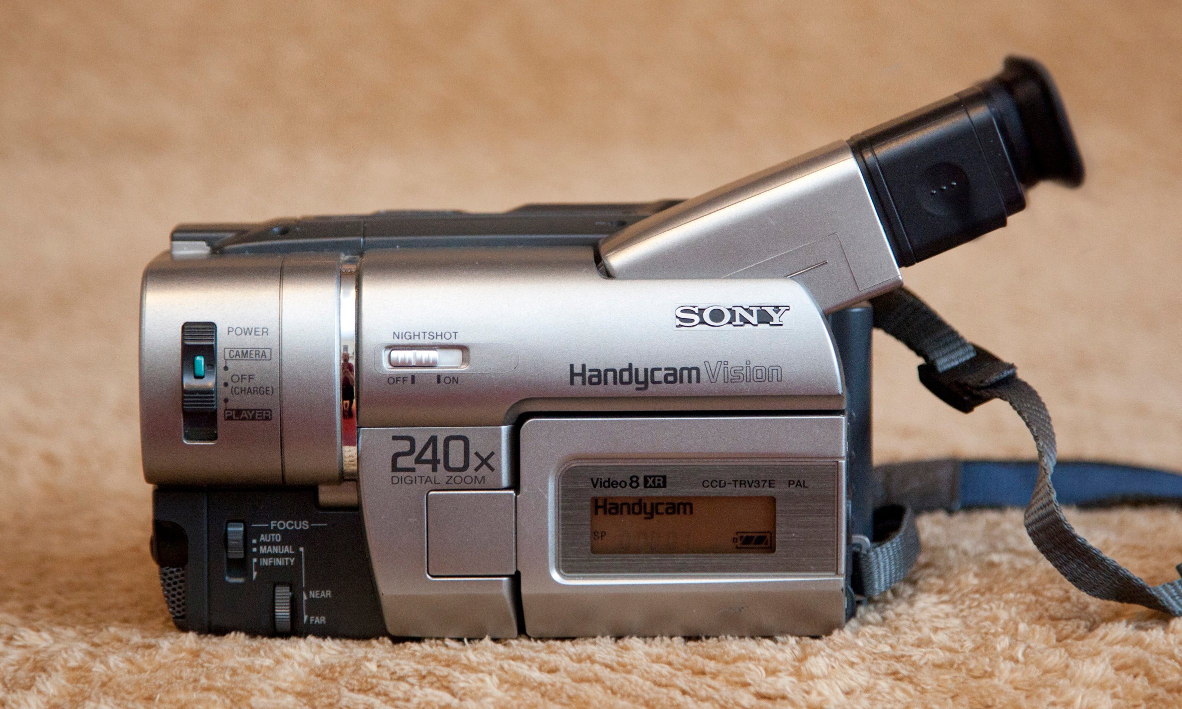 Sony CCDTRV37E, video8_PALSuper Stan 7267373780 oficjalne