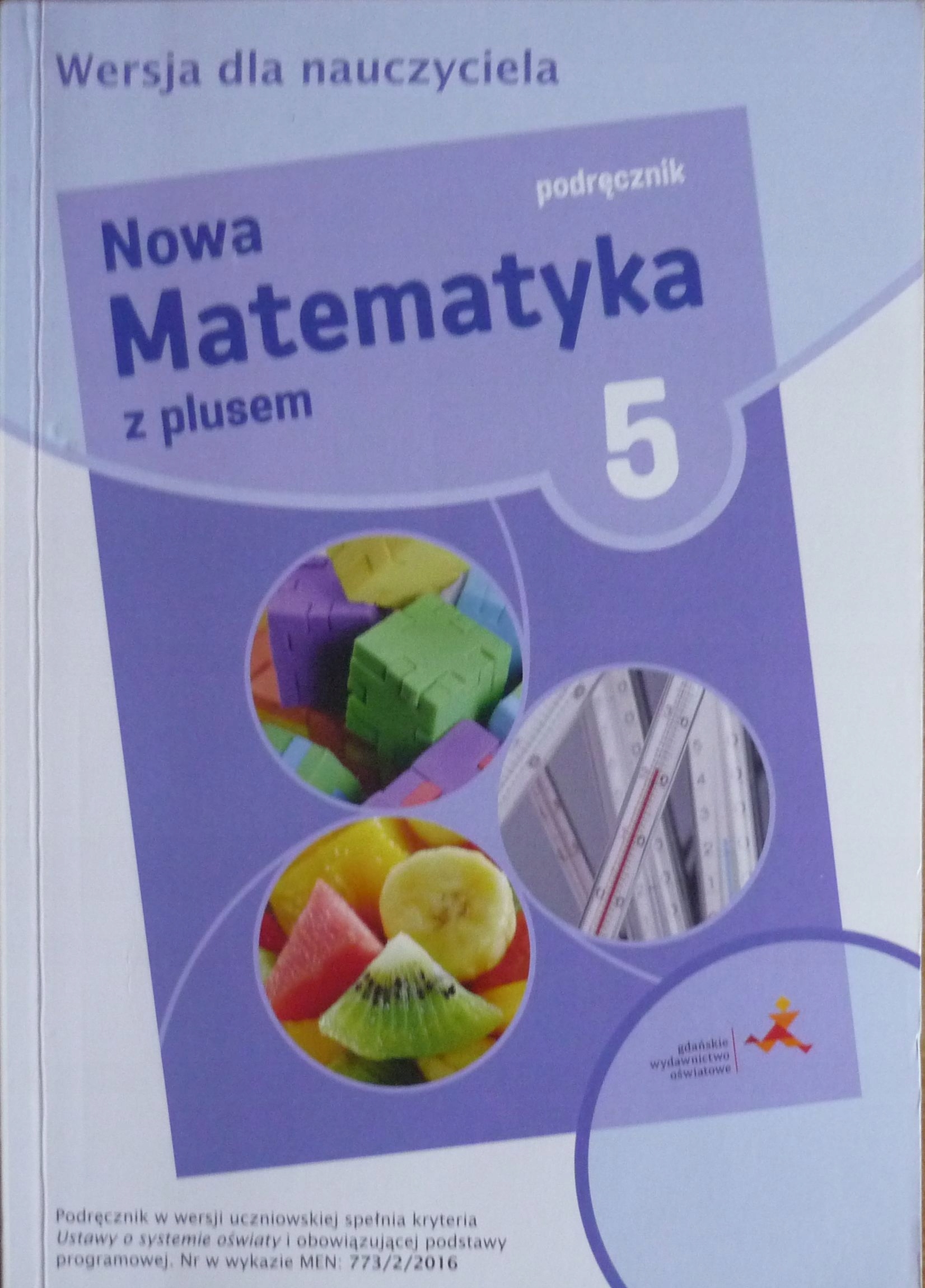 Książka Do Matematyki Klasa 8 Matematyka z plusem 5 książka nauczyciela testy - 7325550832