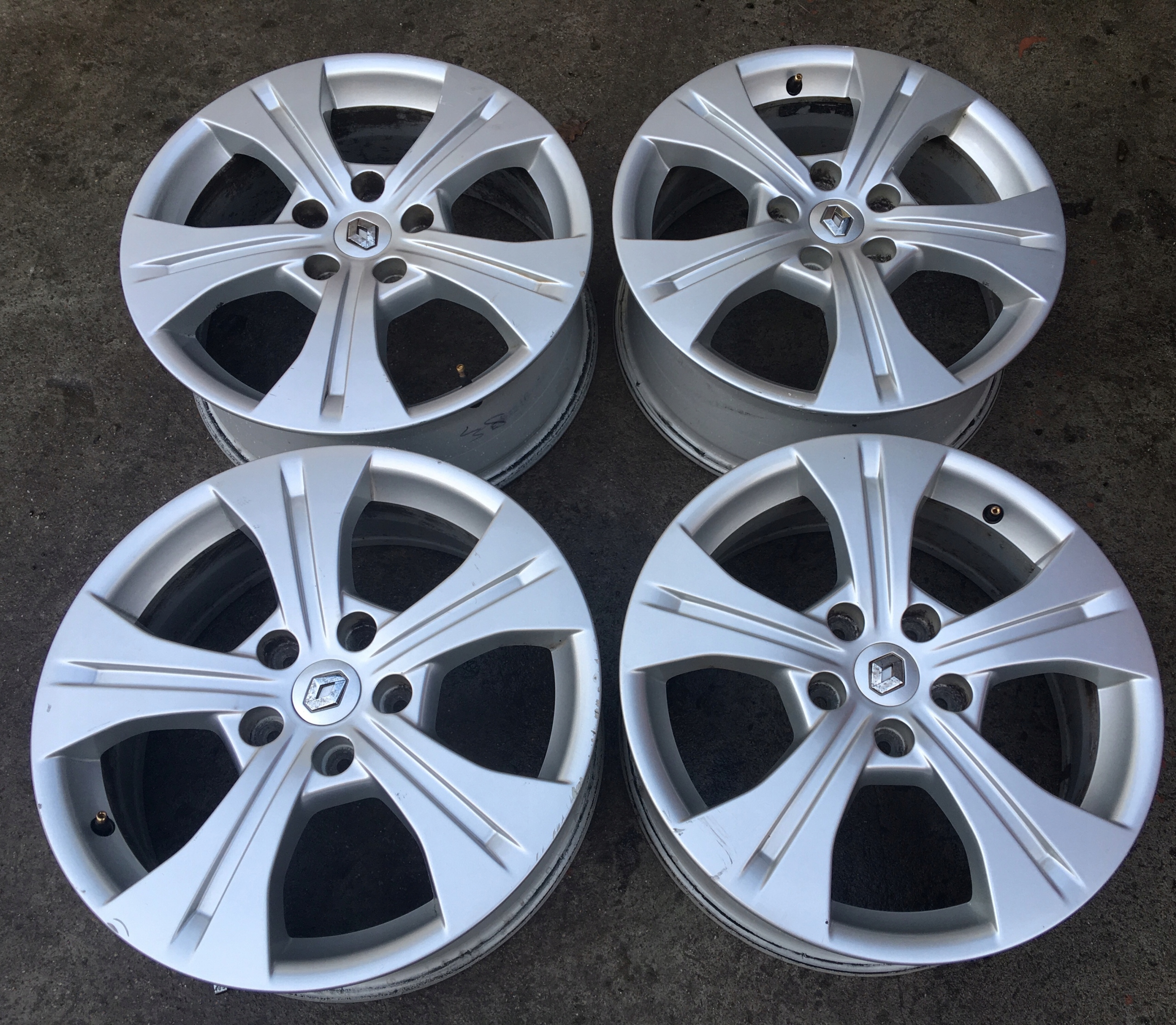 felgi aluminiowe 17 renault scenic 3