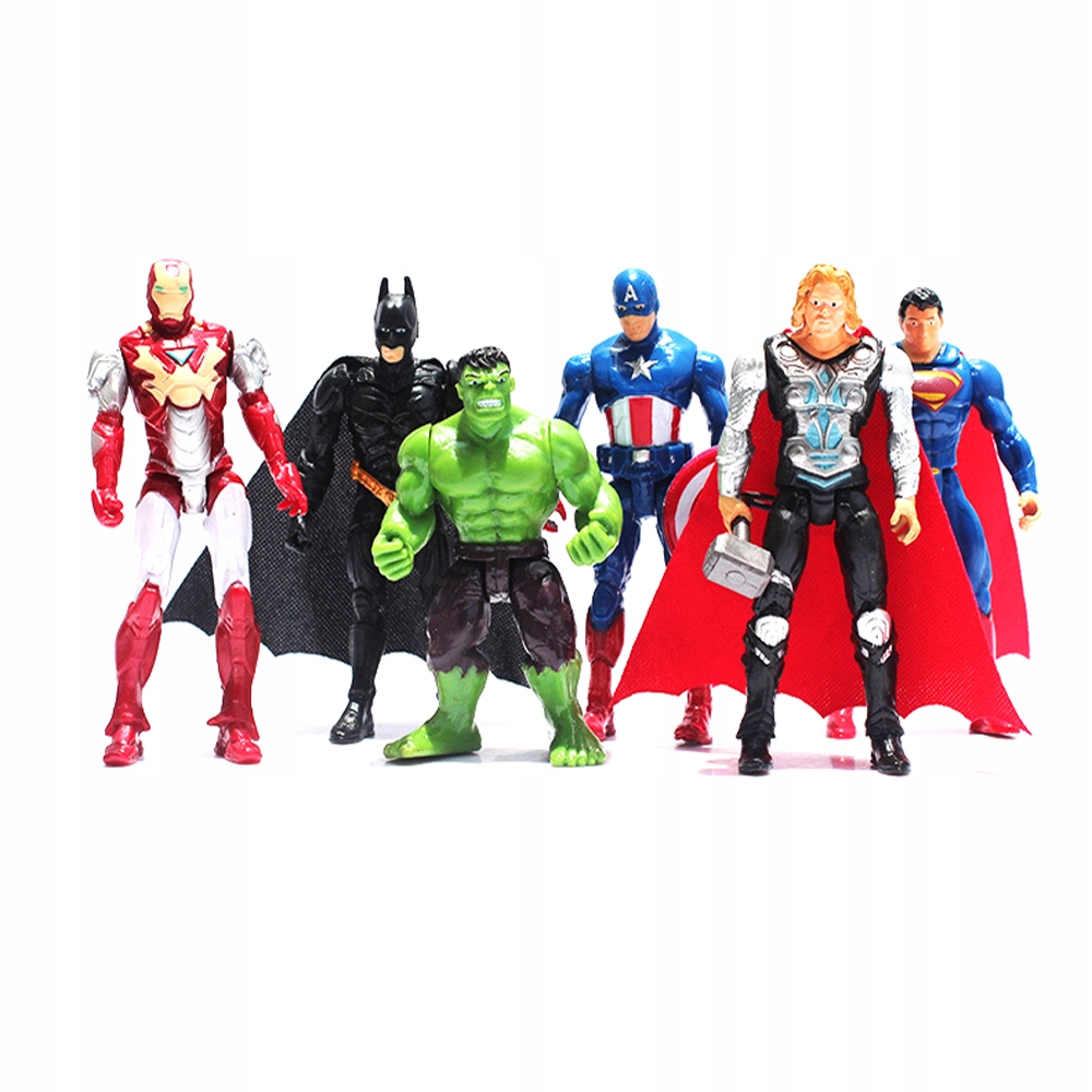 Avengers Figurki Zabawki 6 Sztuk 7612850052 Oficjalne Archiwum