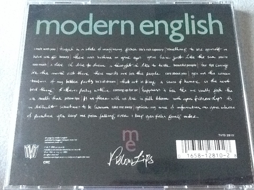 Modern English Pillow Lips Cd Usa Unikat 7331039841