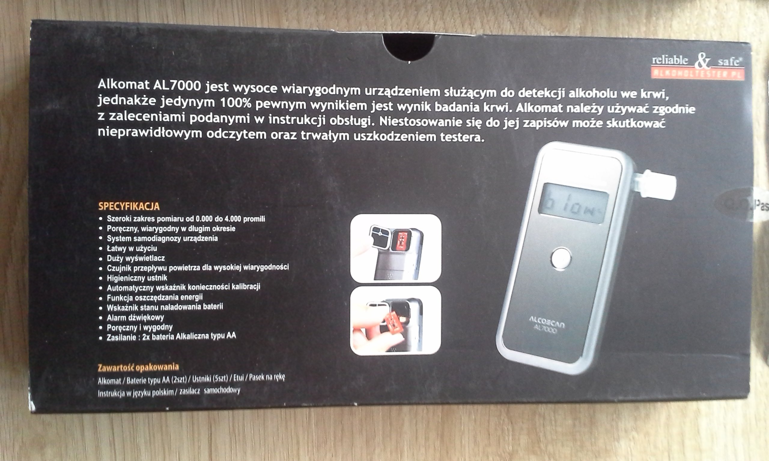 Alkomat ALCOSCAN AL7000 - 6996440878 - oficjalne archiwum allegro