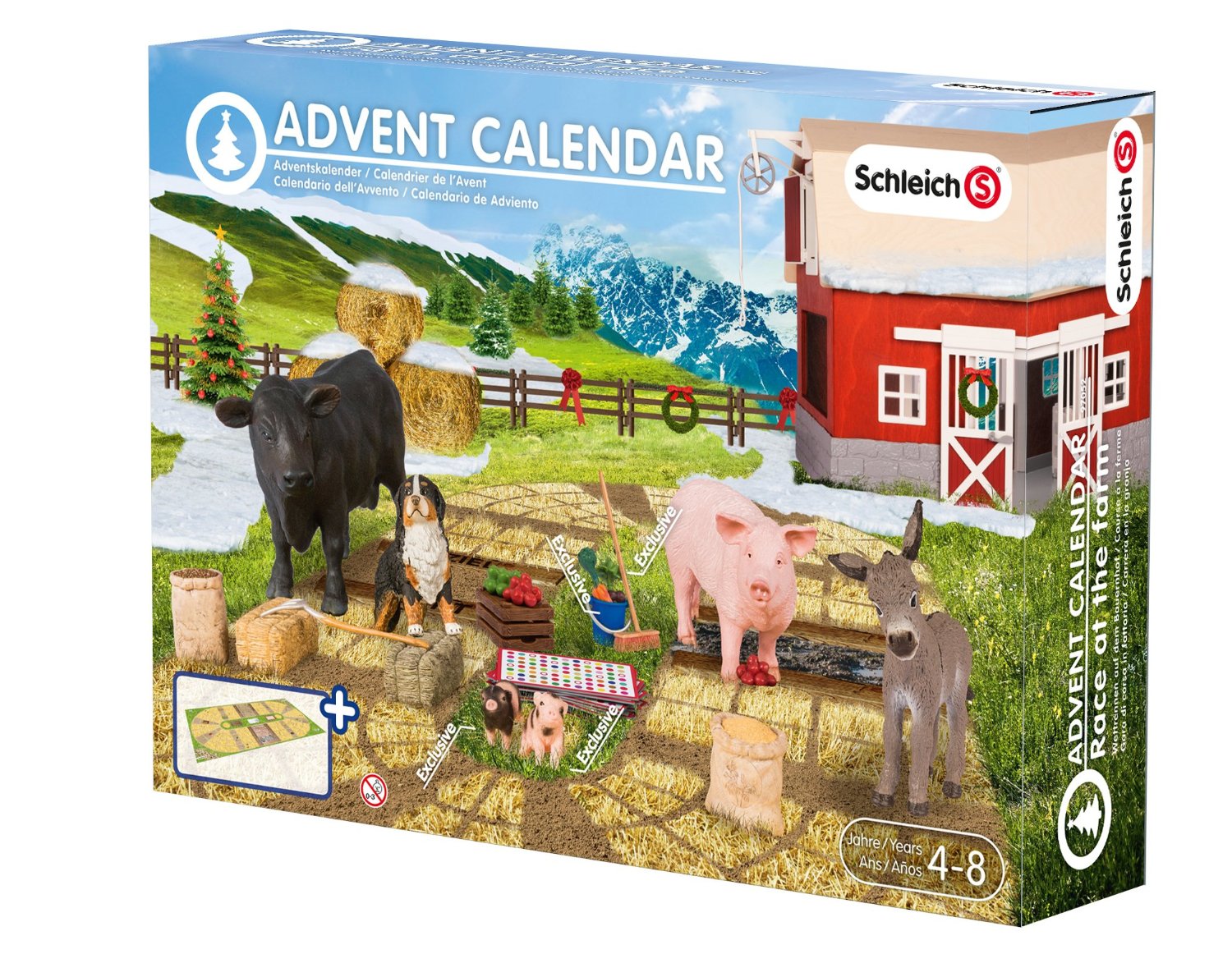 Schleich Kalendarz Adwentowy Farma Zwierzęta 97052 - 6540540720 - oficjalne archiwum allegro