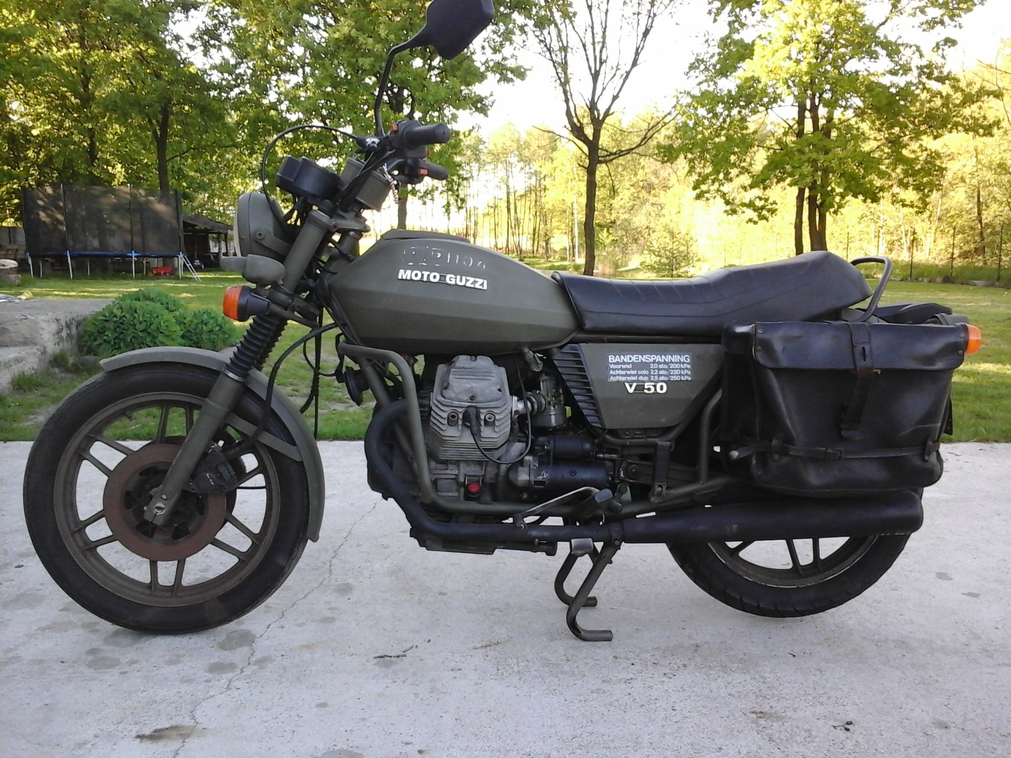 moto guzzi v50 nato for sale