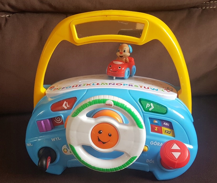 Kierownica Piesek Zabawka Edukacyjna Fisher Price 7678929574 Kierownica Piesek Zabawka Edukacyjna Fisher Price 7678929574