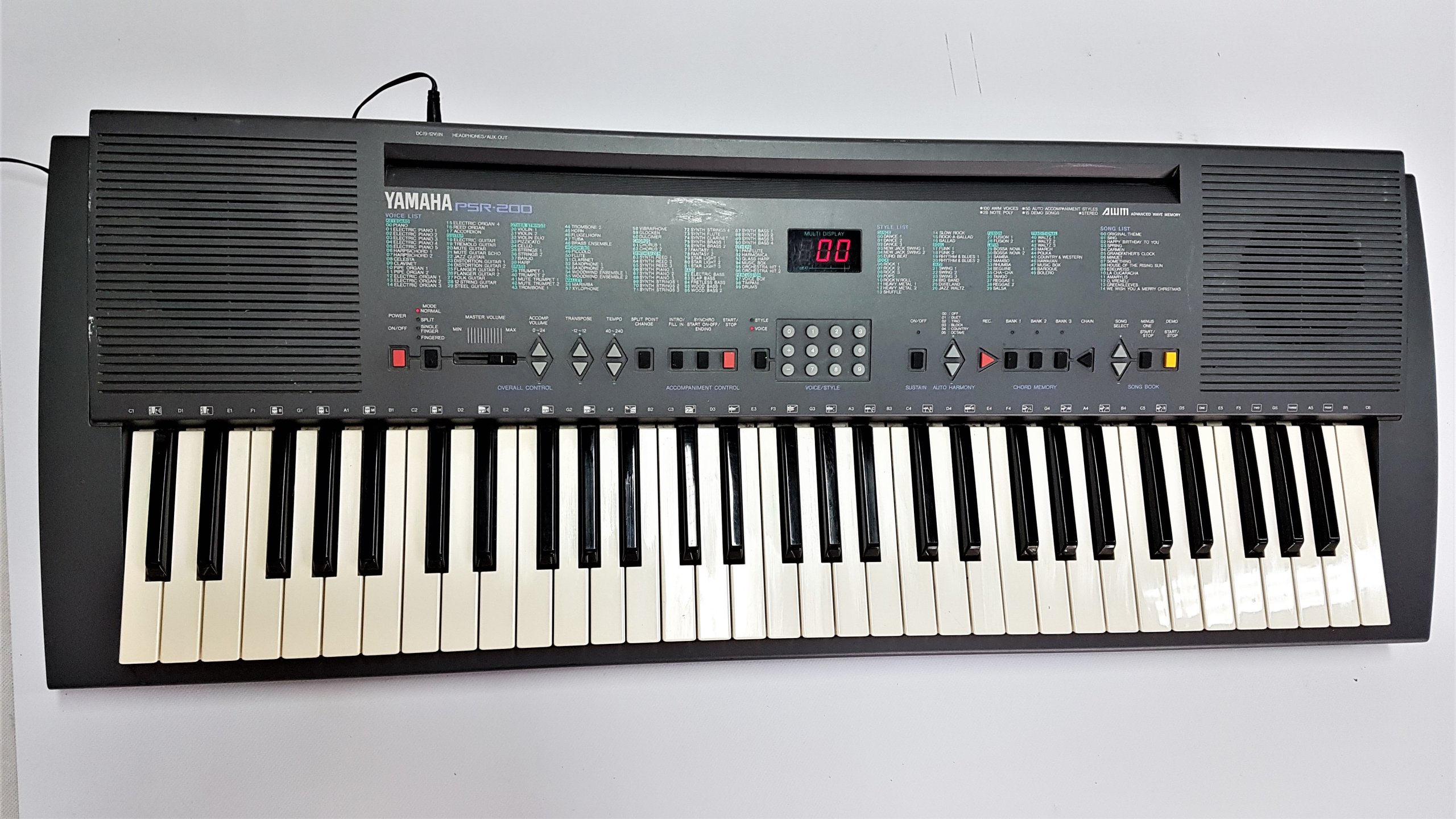 Keyboard Yamaha PSR200 do nauki 7088047251 oficjalne archiwum