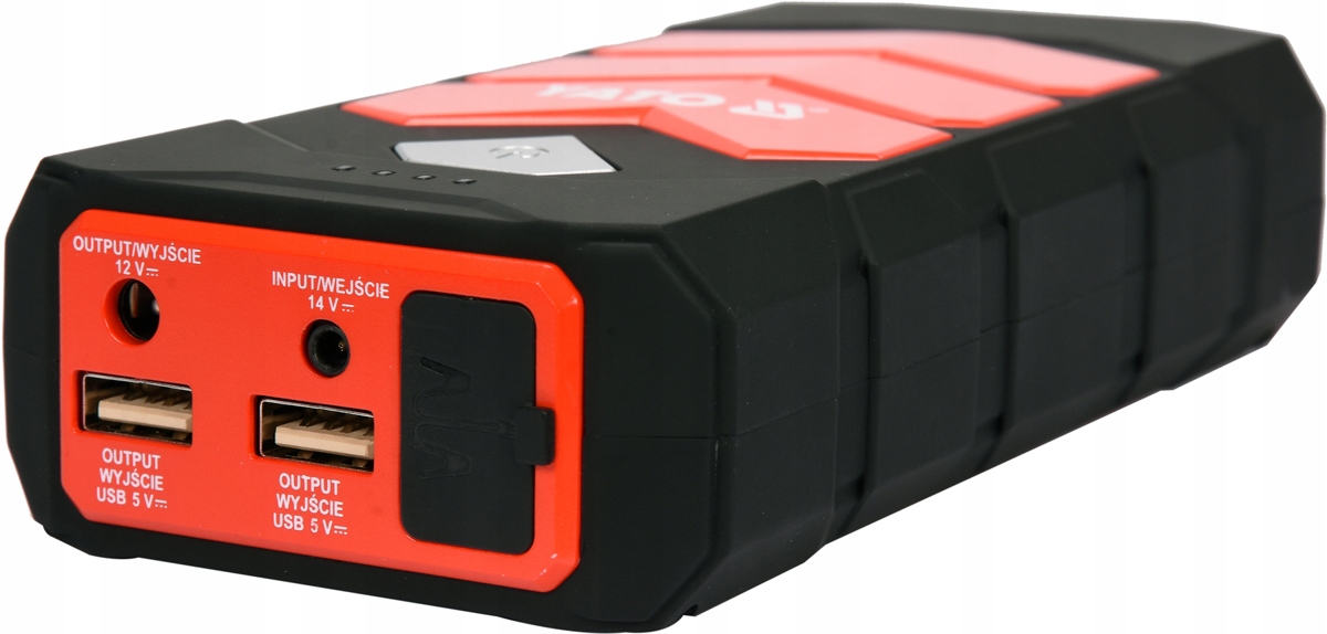 YATO URZĄDZENIE ROZRUCHOWE POWERBANK JUMP STARTER 9000mAh 12V 400A LATARKA EAN (GTIN) 5906083028847