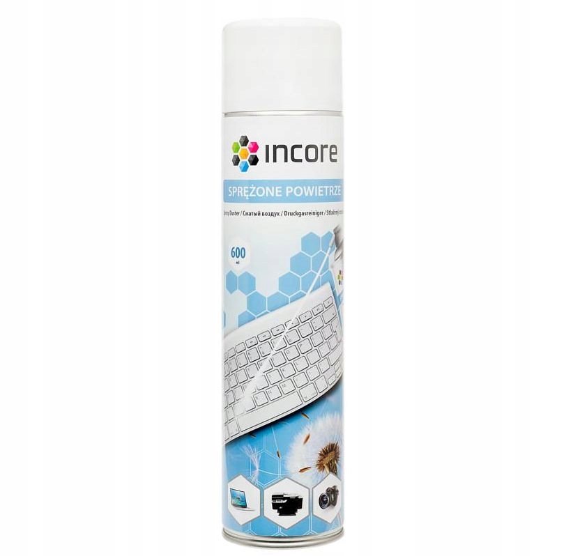 

Sprężone powietrze Incore ISC1280 600ml
