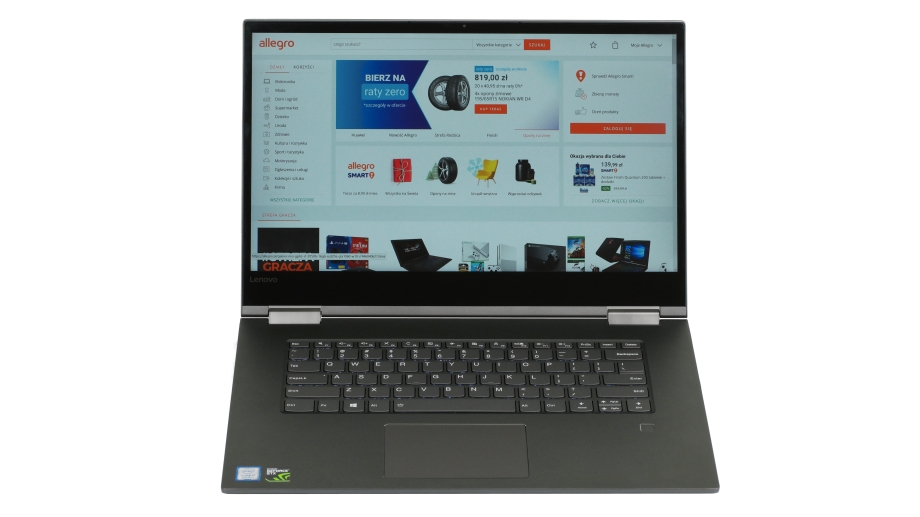 Test Lenovo Yoga 73015 wydajna hybryda z rysikiem Allegro.pl