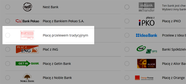 Payu Przelew Tradycyjny Allegro