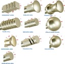 фото mini №11, Cornice double 19 mm+ 19 mm 360 centimeters