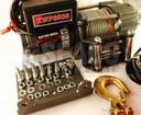 Лебедка 12v atv 3500lbs atv quad трос фаркоп, крюк комплект2, купить в Украине