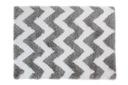 фото mini №3, Carpet shaggy 200x300 polyester 5cm gray zigzag