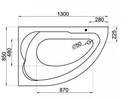 фото mini №7, Poland trough polymath angular 130x85 centimeters + siphon
