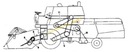 Ремень панель  jezdny massey ferguson 86 186 187 206 240 307 440 gates 905921 9059203, купить с разборки