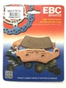Ebc тормозные колодки, колодки ham. moto. honda crf 250 (08-14)/ crf 125 f (14)/ cr 250 rs/r3, купить с разборки