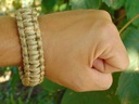 фото mini №2, Bracelet rope paracord 23mm olive coyote mfh m