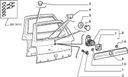 Fiat uno 83-00 замок крышки багажника 76734963, купить с разборки