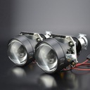 2x линза h1 h4 h7 2.5 ксенон, ксенону bi-xenon bi-halogen hid кольца ccfl led drl9