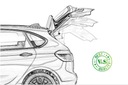 V&s електрическая крышка audi q3 2013 - 20205, с разборки недорого