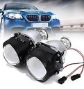 2x линза h1 h4 h7 2.5 ксенон, ксенону bi-xenon bi-halogen hid кольца ccfl led drl11