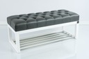 фото mini №2, Cabinet shoes with seat emra wood 65 x 40 x 40 centimeters white