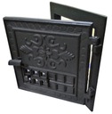 фото mini №1, Door cast iron 365x355 slab bread vegetables