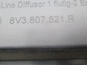 Audi a3 дифузор докладка бампера задний 8v3807521r4, купить из Польши