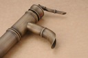 фото mini №12, Washbasin faucet retro high gold royal