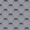 фото мини №6, Черепица bitumiczn hexagonal соты зеленый 3m2